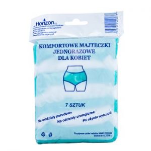 Majtki poprodowe jednorazowe 7 szt Roz 38  Majtki poprodowe jednorazowe 7 szt Roz 38
