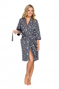 Italian Fashion Szlafrok Kometa XL - Niebieski