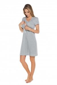 Italian Fashion Koszula do Karmienia Radość XXL - Szary